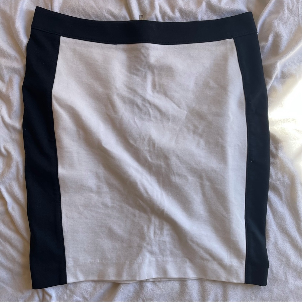 Banana Republic Black and White Skirt